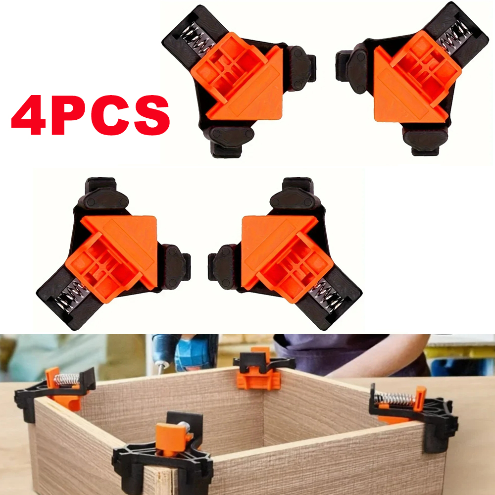 Woodworking Right Angle Clamp - 4 Adet Dik Açı Sabitleme Kelepçesi