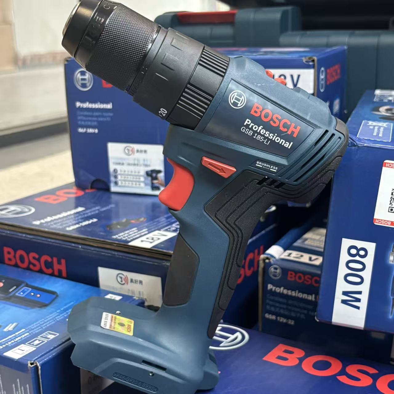 Bosch Drill Gsb 18V - BOSCH GSB 185-LI Fırçasız Akülü Darbeli