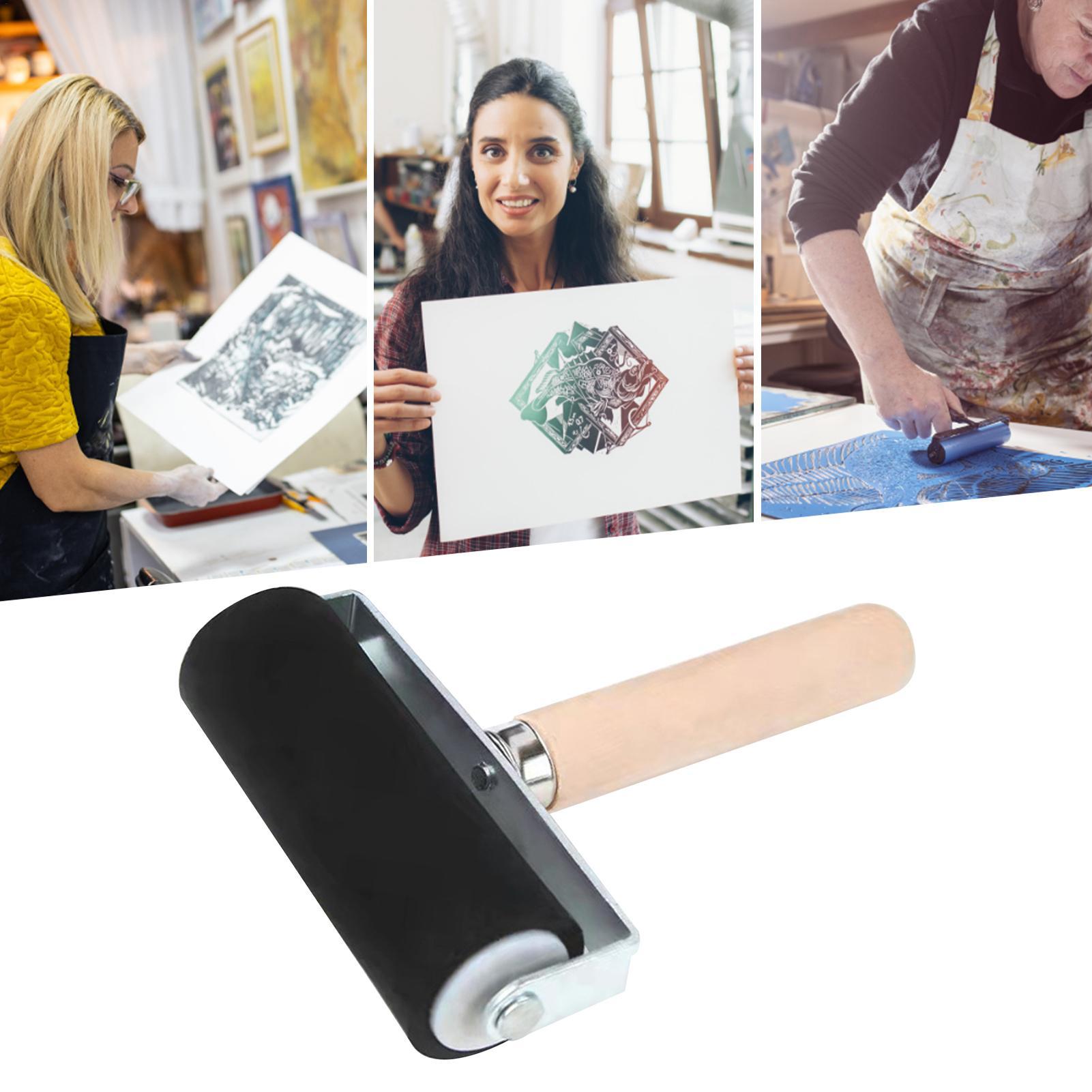 Woodworking Projects Art - 1 adet profesyonel kauçuk rulo mürekkep