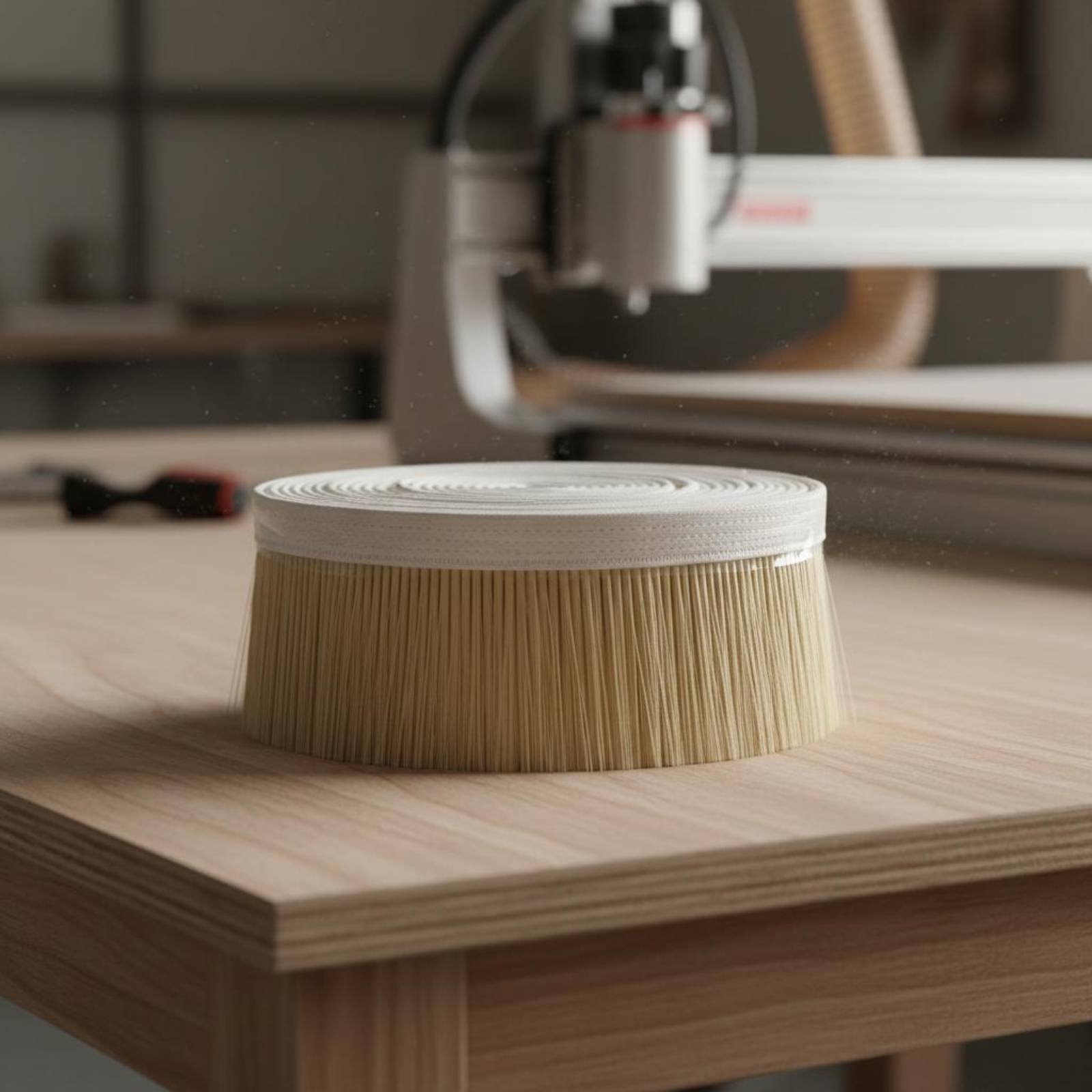 Vacuum Woodworking - Ağaç İşleme Toz Fırçası Şeridi Toz