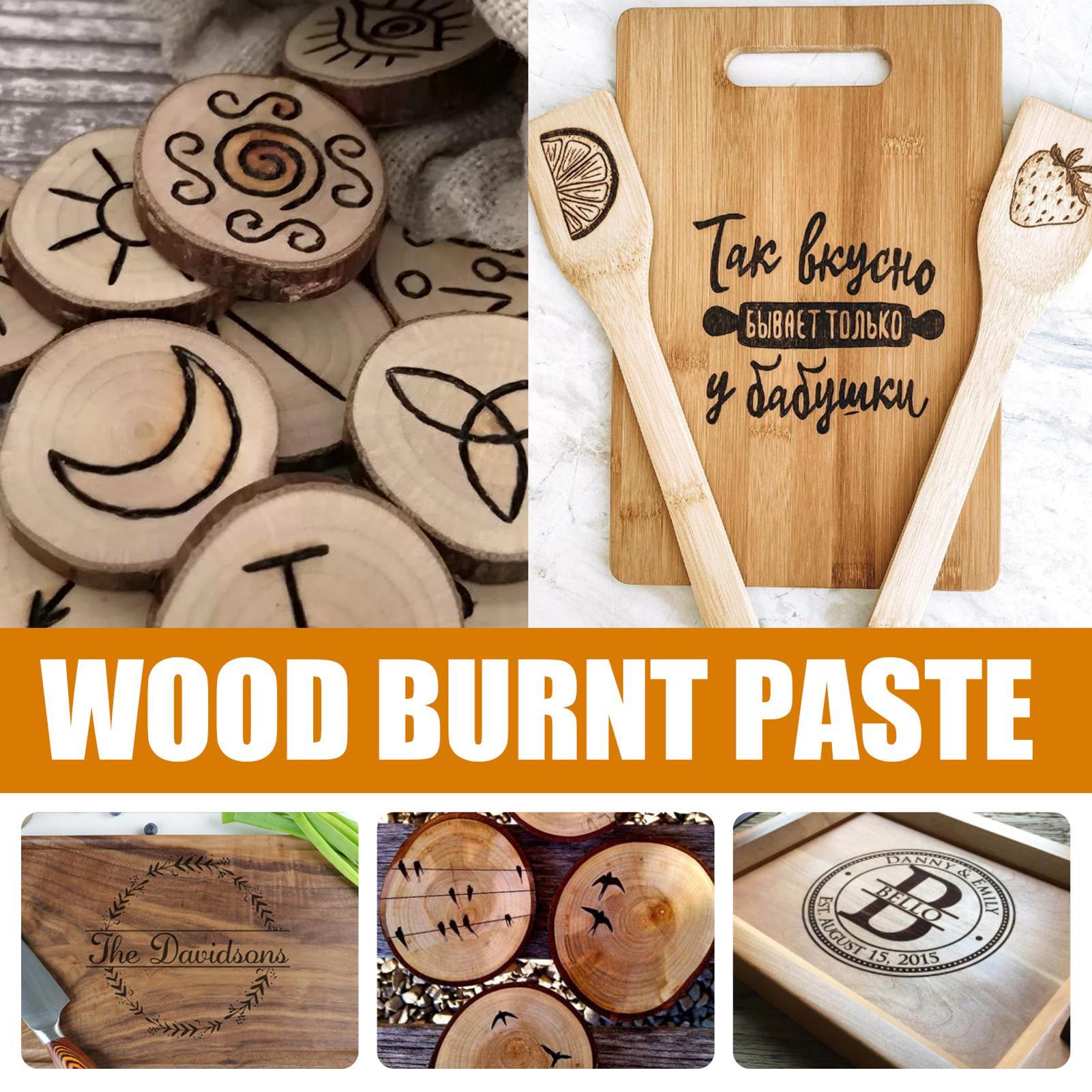 Woodworking Projects Art - Odun Yakma Macunu Isı Aktifleştirilen Yanma