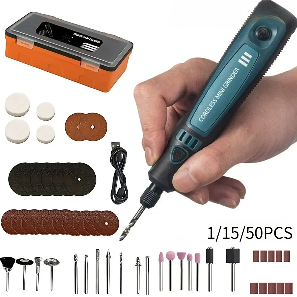 Woodworking Kits - USB ile Şarj Edilebilen, Kablosuz Elektrikli