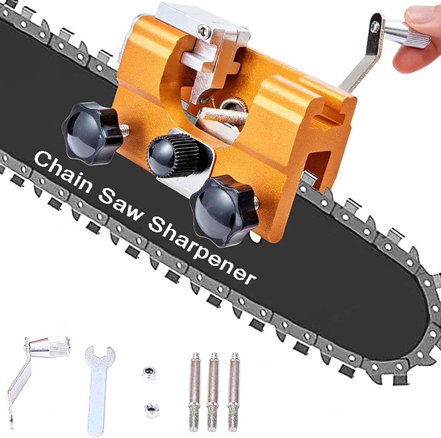 Woodworking Shops - Taşınabilir Manuel Zincir Testere Bıçağı Bileme