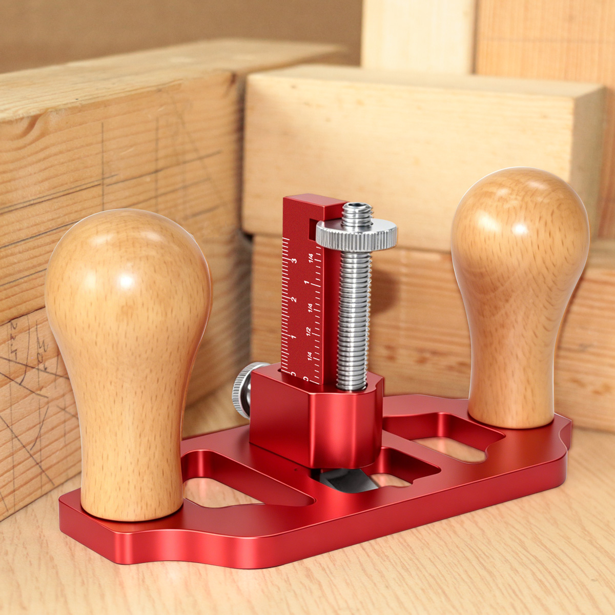 Router Plane Hand - El Tipi Router Planya, Ayarlanabilir Derinlikli