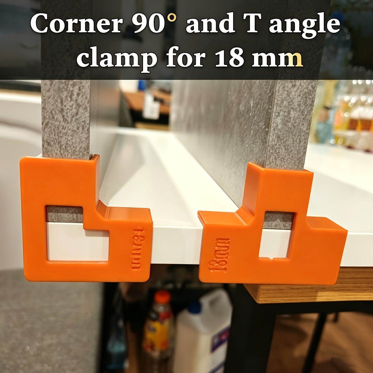 Woodworking Right Angle Clamp - 4 Adet 90 ° Dik Açı