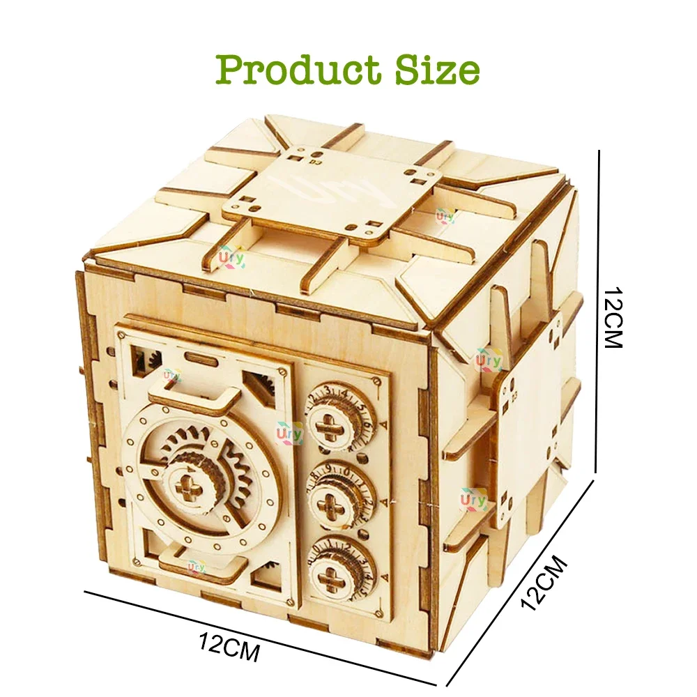 URY 3D Ahşap Bulmaca Şifre Haz - Woodworking Tv incelemesi ve fiyatı