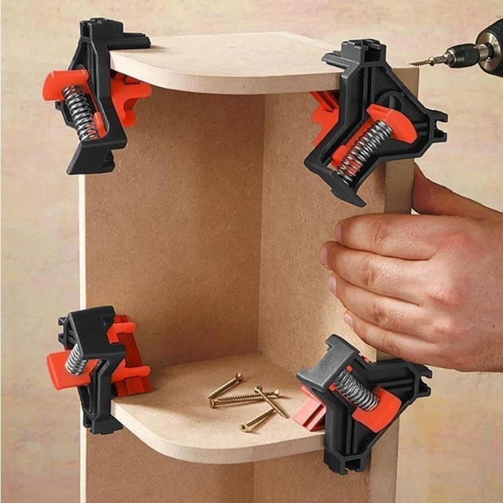 4 adet 90 °   Sağ Açılı Kelepç - Woodworking Right Angle Clamp incelemesi ve fiyatı