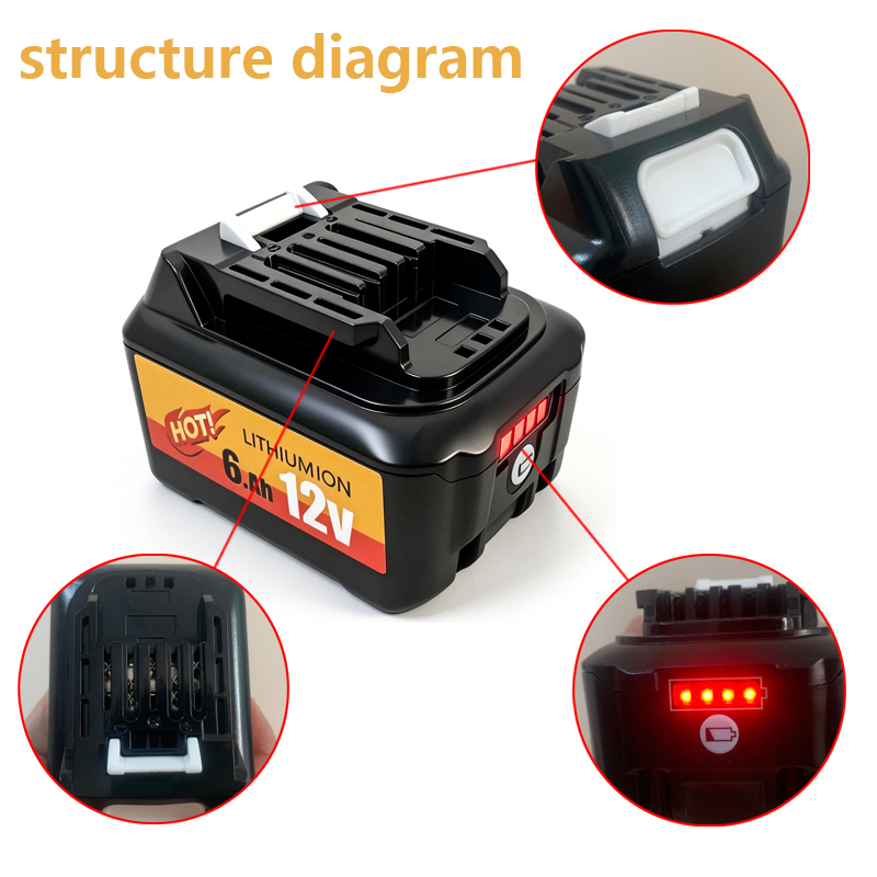 10.8V 12V 6A Şarj Edilebilir L - Makita Drill Hp1640 incelemesi ve fiyatı