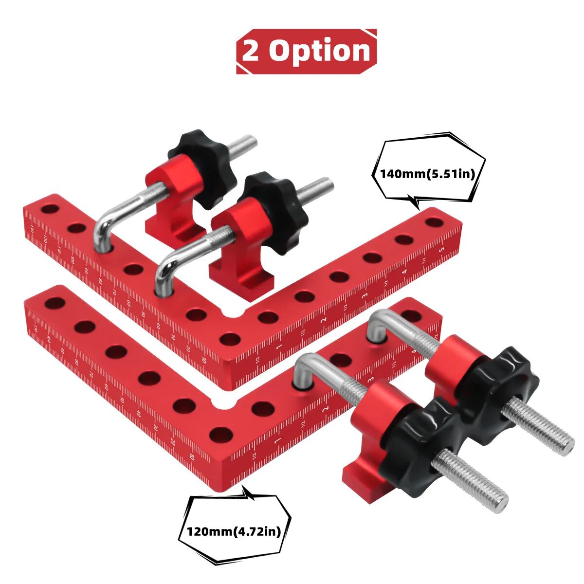 1 takım 90 derece konumlandırm - Woodworking Right Angle Clamp incelemesi ve fiyatı