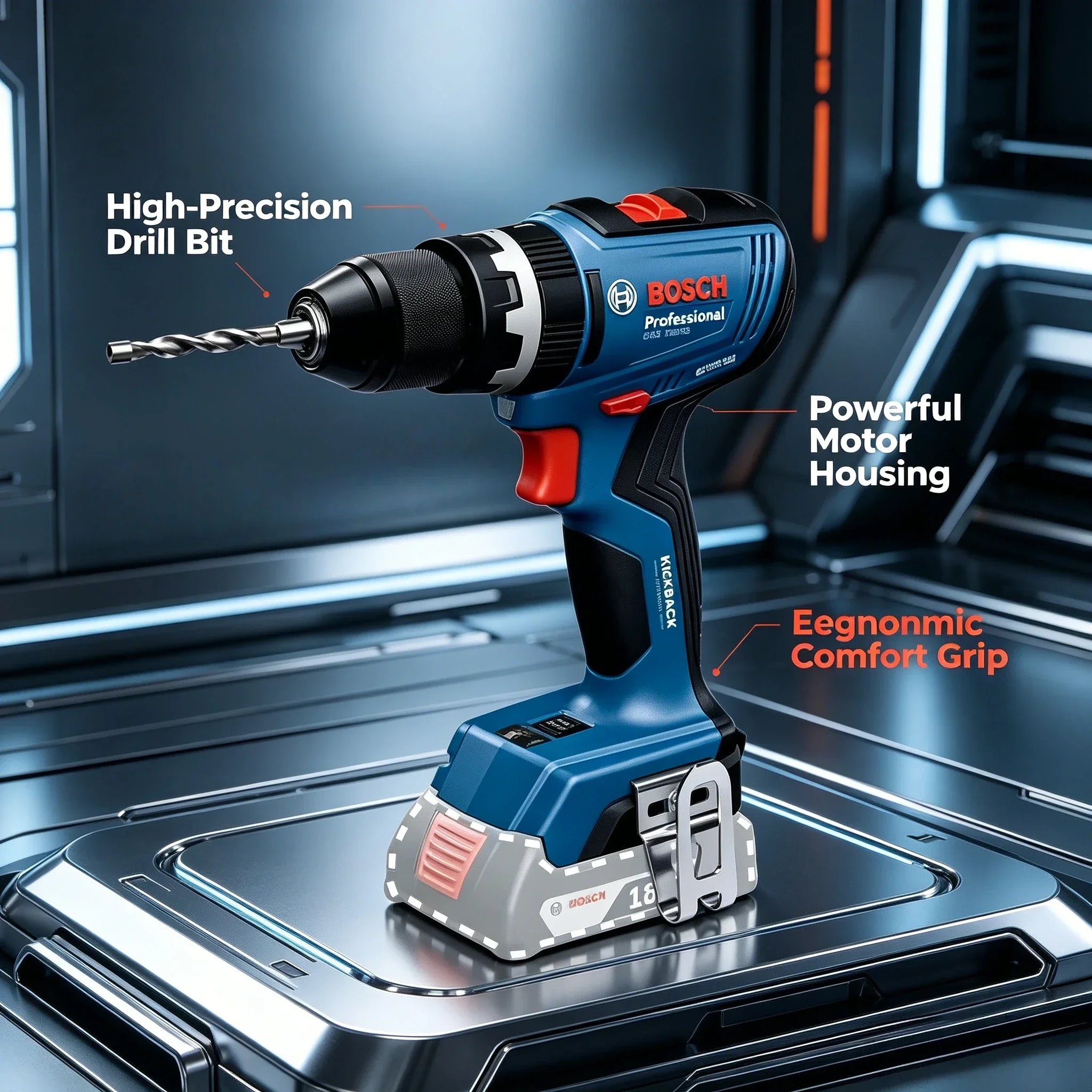 Bosch GSB 18V-65 Professional  - Bosch Drill Gsb 18V incelemesi ve fiyatı