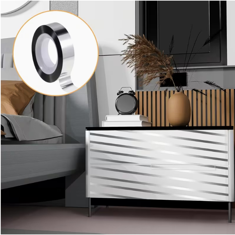 Metalik Gümüş Ayna Bant - Kend - Woodworking Tv incelemesi ve fiyatı