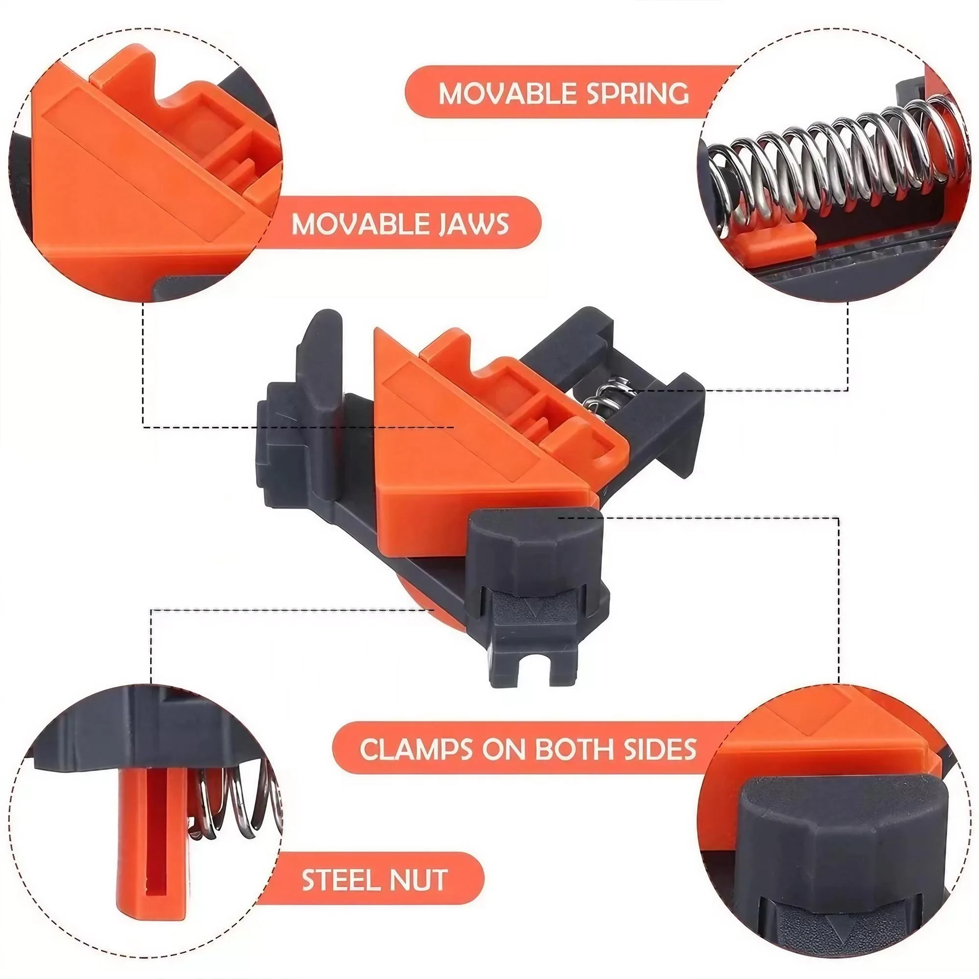 Ahşap İşleri ve Marangozluk iç - Woodworking Right Angle Clamp incelemesi ve fiyatı