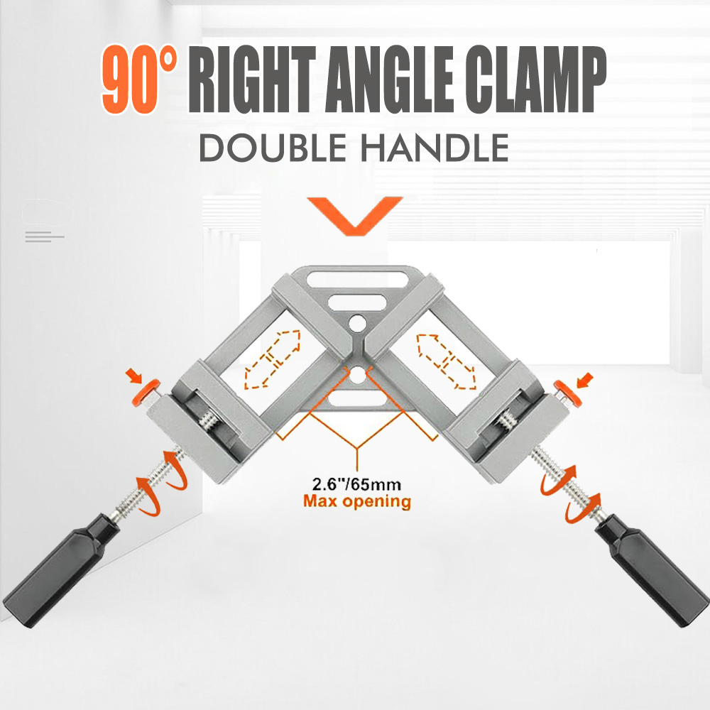 90 derece klip kaynak ağaç İşl - Woodworking Right Angle Clamp incelemesi ve fiyatı