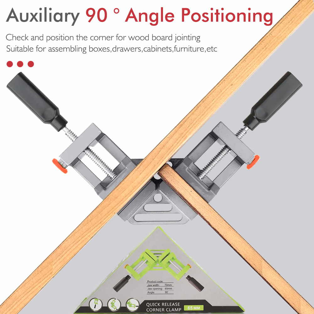 90 derece klip kaynak ağaç İşl - Woodworking Right Angle Clamp incelemesi ve fiyatı