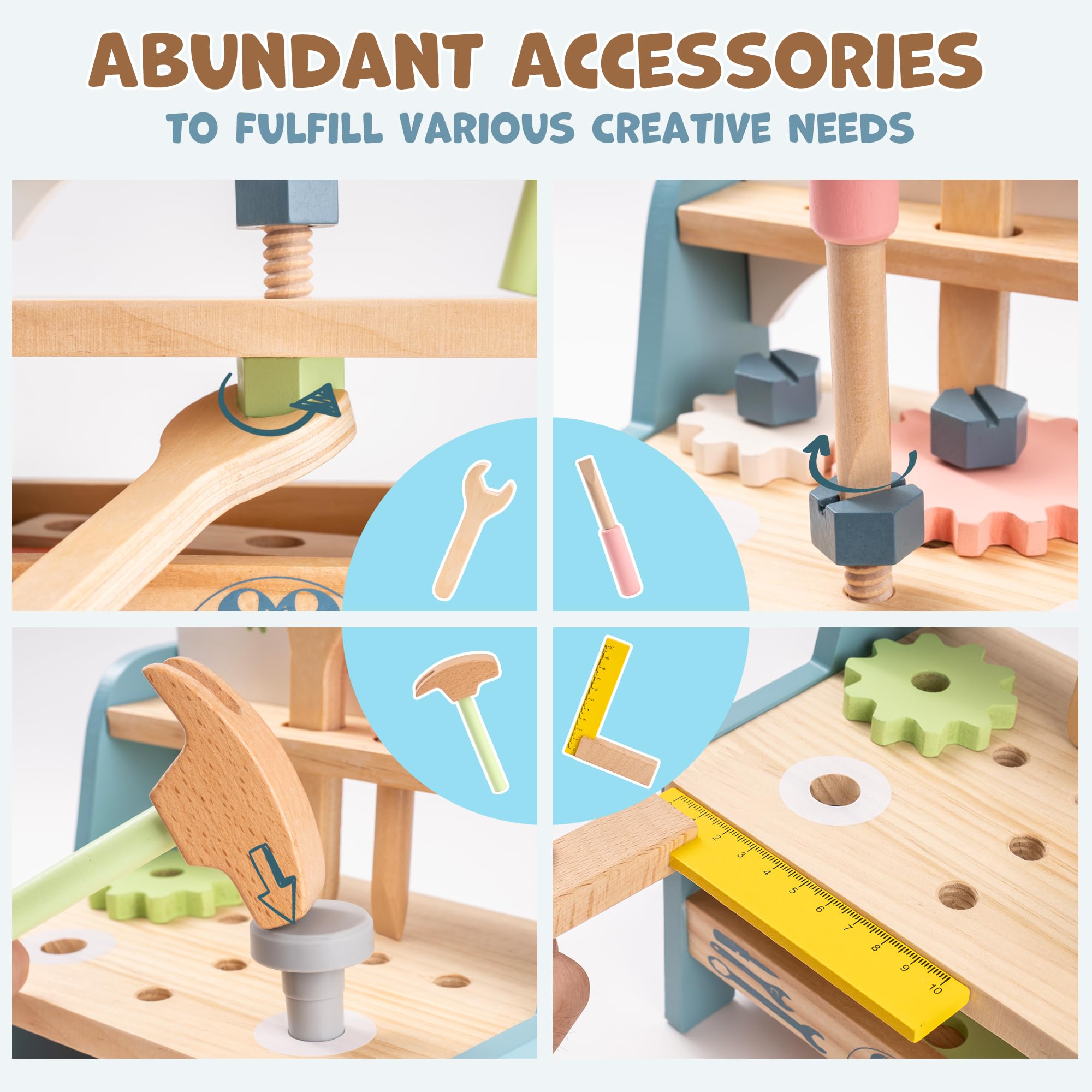 ROBUD Mini Ahşap Oyuncak Alet  - Woodworking Shops incelemesi ve fiyatı