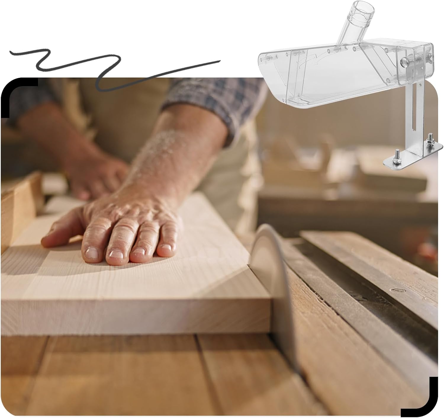 Ağaç İşleme Masa Testeresi Kor - Vacuum Woodworking incelemesi ve fiyatı